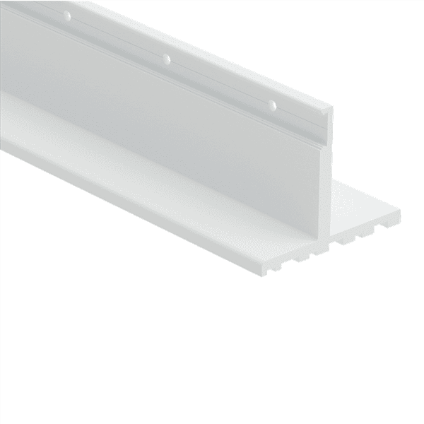 VISOR Deck Mount 'T' Profile 4000mm White