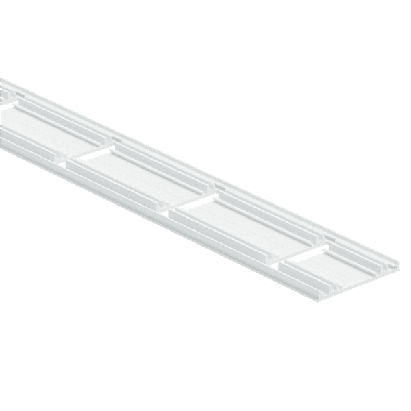 VISOR Under Capping Plate 4000mm Long White