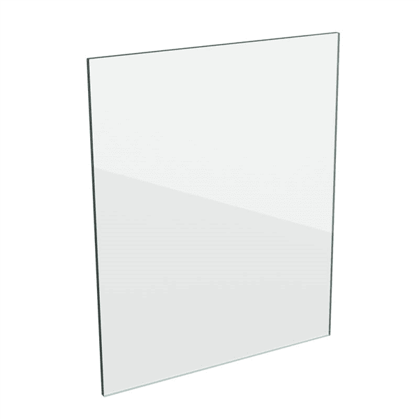 17.52mm Laminated Toughened Heat Soaked Glass 900Wx1100H