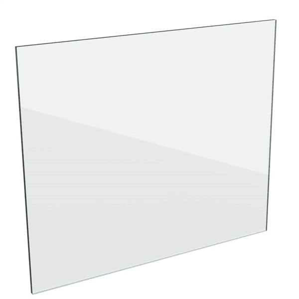 17.52mm Laminated Toughened Heat Soaked Glass 1300Wx1100H