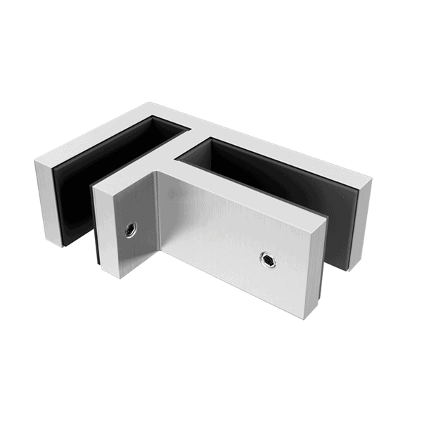Rigi Clamp 90 Degree Matt White