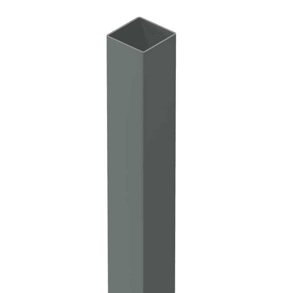 65 X 65mm Steel Post 2700mm Long Woodland Grey