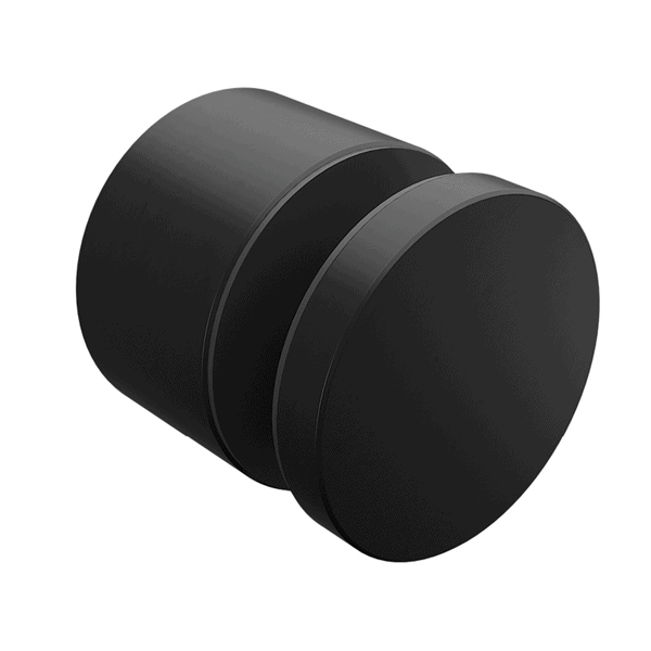 Glass Standoff - Adjustable 50x30mm - Matt Black