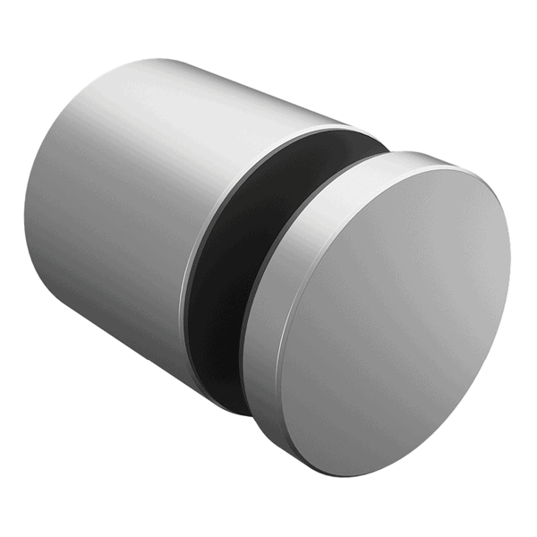 Glass Standoff - Adjustable 50x45mm - Satin