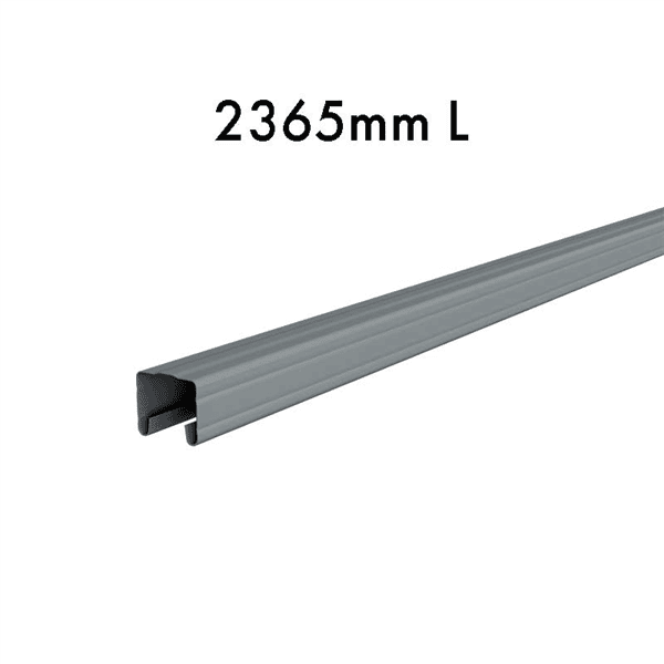 Colorbond Rail For Sheet 2365mm - Basalt