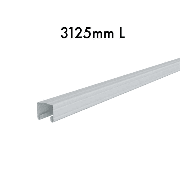 Colorbond Rail For Sheet 3125mm - Surfmist