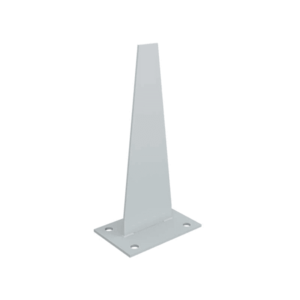 Colorbond Sharkfin Base Plate - Surfmist