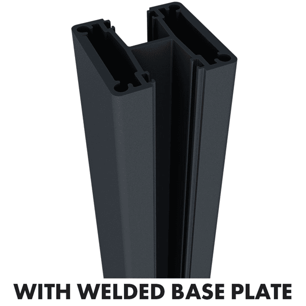 Australis 50x50mm 2 Way Post 1050mm Base Plated Monument