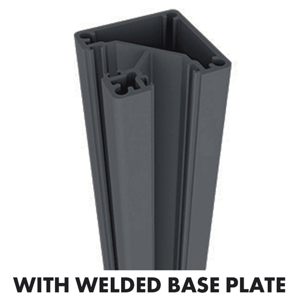 Australis 50x50mm 90 Post 2000mm Base Plated Monument