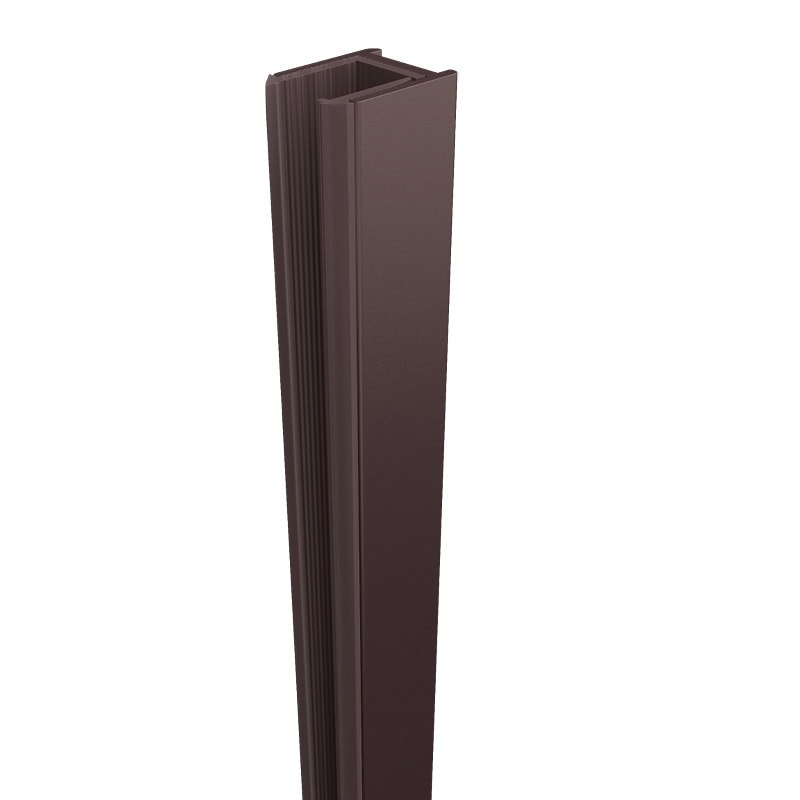 Purity GIO – Dry Glaze U Channel 2100mm Long Suits 10mm Glass – Gunmetal