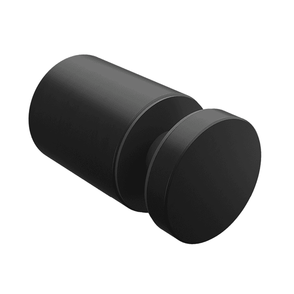 Glass Standoff – Adjustable 38x45mm – Matt Black