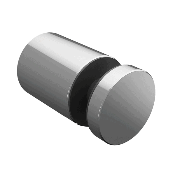 Glass Standoff Adjustable 38x45mm Polish