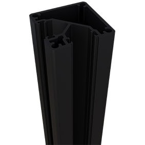Australis 50x50mm 90 Post 1400mm Black