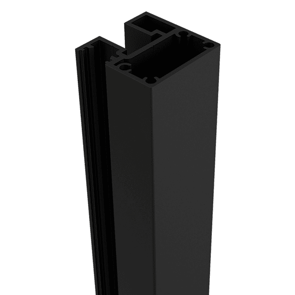 QuickScreen Gate Side Frame 4200mm Long Black
