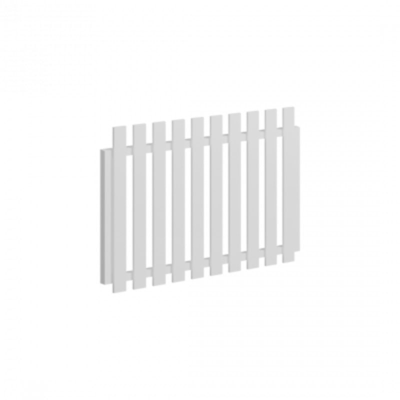 Classic Aluminium Picket Gate – 1090mm x 900mm – Pearl White