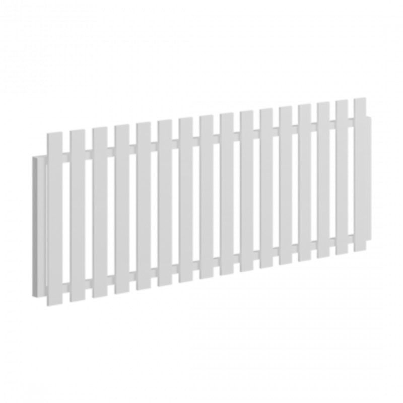 Classic Aluminium Picket Gate – 1720mm x 900mm – Pearl White