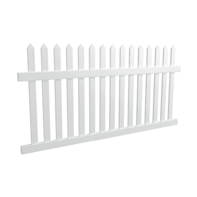 North Haven Picket PVC Fence Panel Kit – 2388mm x 1200mm