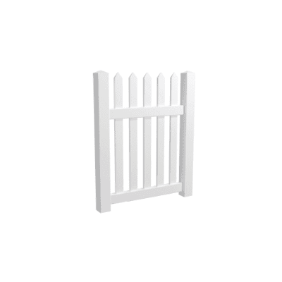 North Haven Picket PVC Gate – 1000mm Wide x 1200mm High