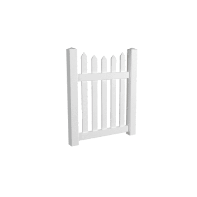 Newport Picket PVC Gate – 1000mm Wide x 1200mm High