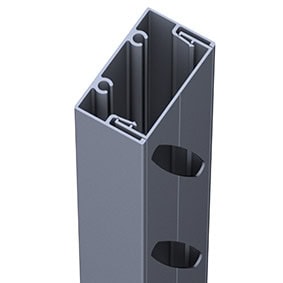 Pronto - 9mm Spacing Left Louvre Side Frame – 5700mm