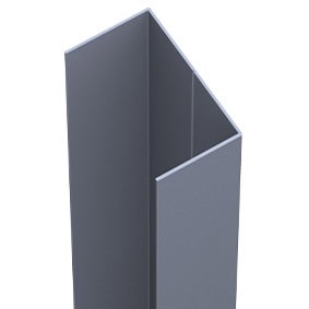 Pronto - Louvre U Channel – 65 × 37mm × 5800mm