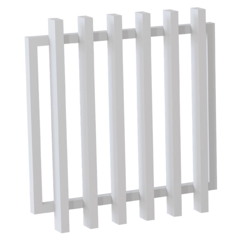 Radiator Swing Gate - 100 x 50mm - 125mm Spacing