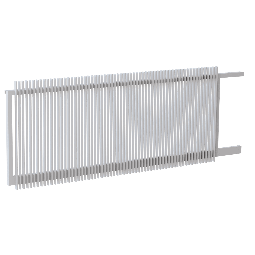 Radiator Sliding Gate - 40 x 10mm - 40mm Spacing