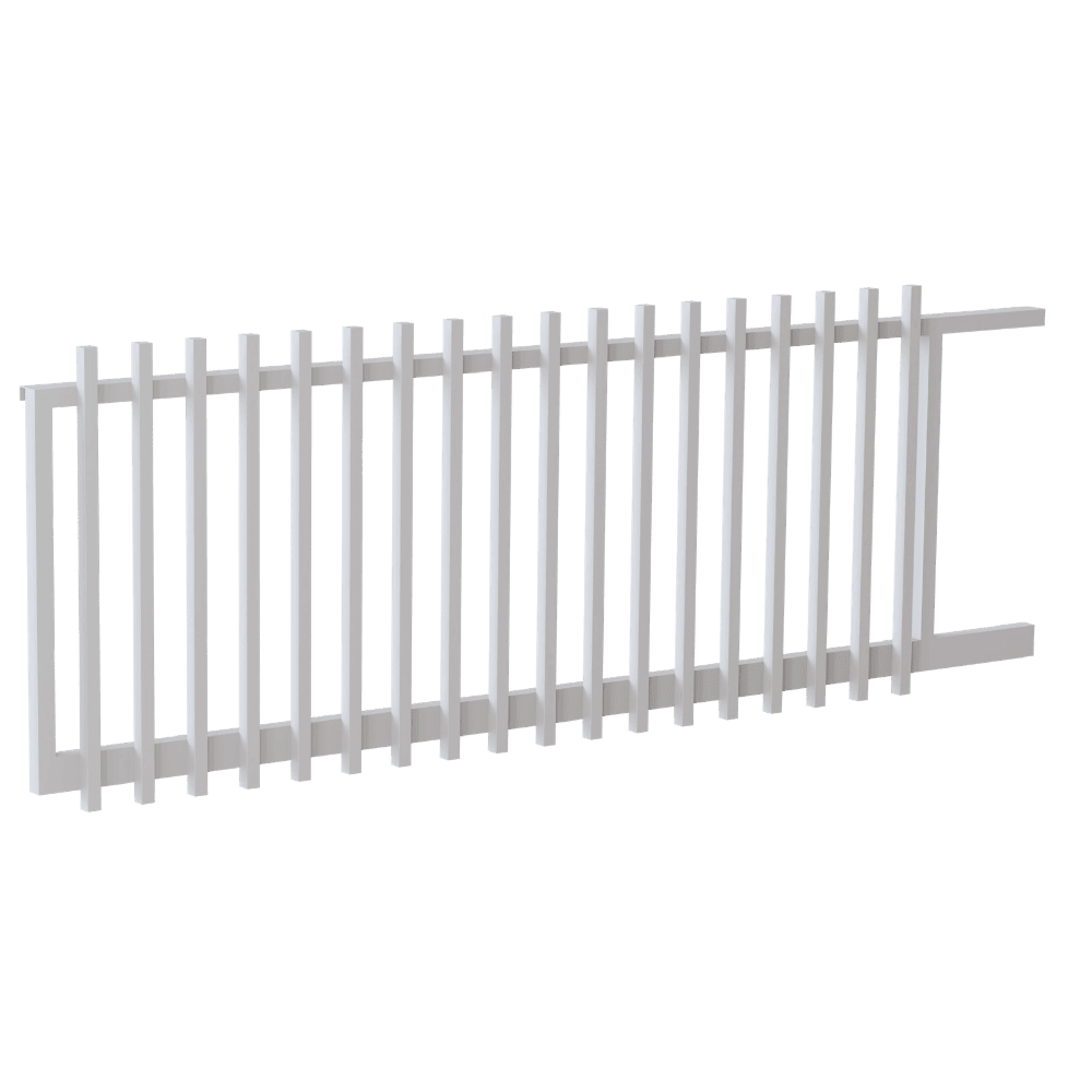 Radiator Sliding Gate - 40 x 40mm - 120mm Spacing
