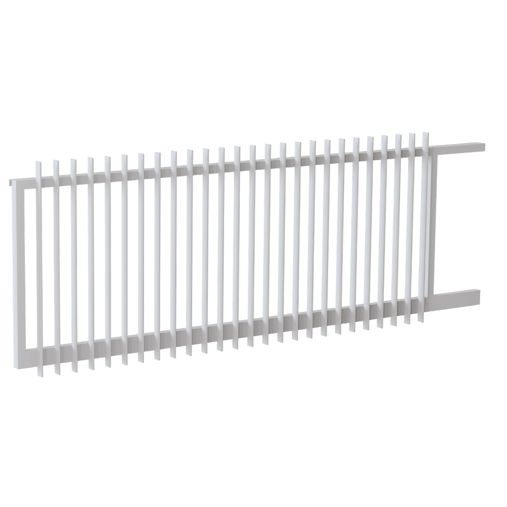 Radiator Sliding Gate - 50 x 10mm - 100mm Spacing