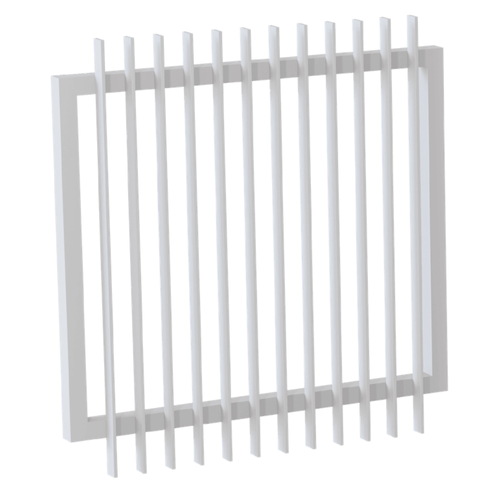Radiator Swing Gate - 50 x 10mm - 75mm Spacing