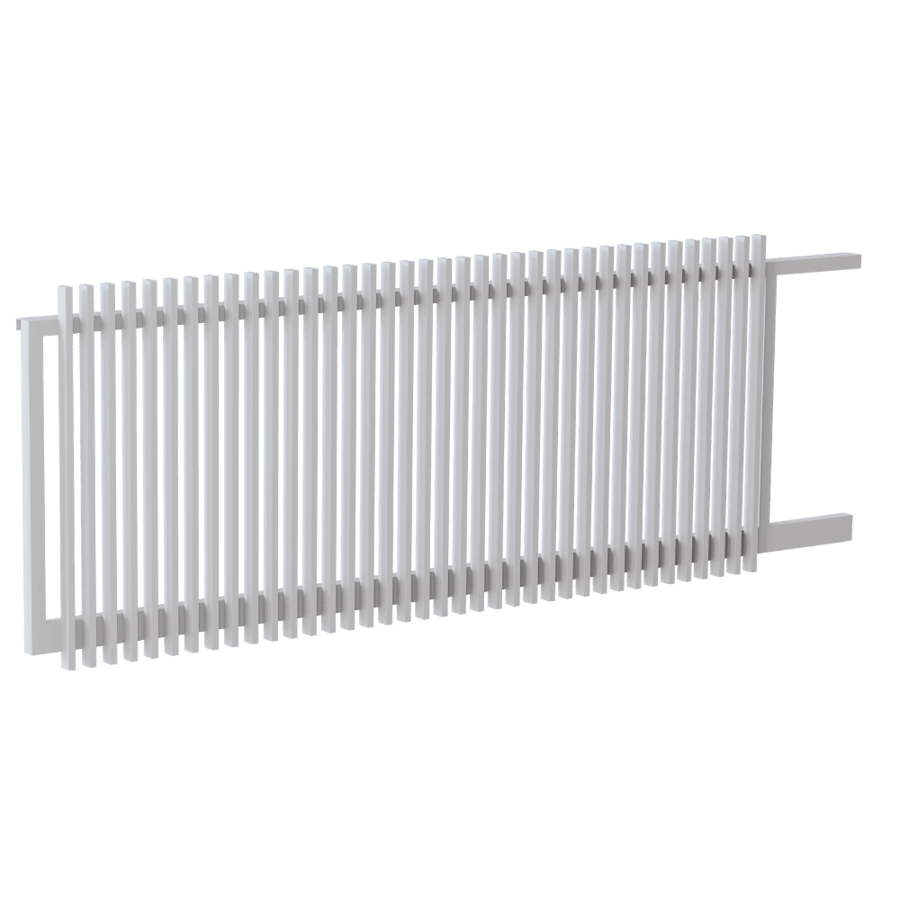 Radiator Sliding Gate - 50 x 25mm - 50mm Spacing