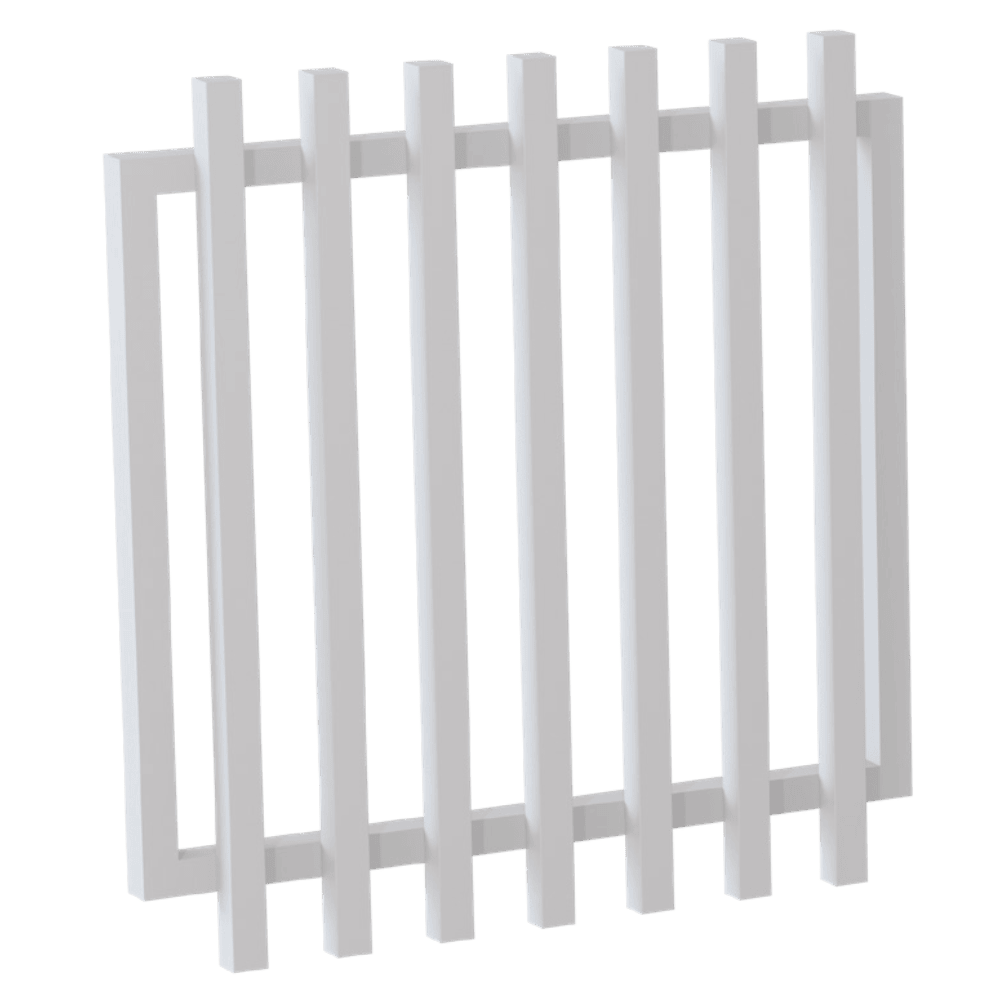 Radiator Swing Gate - 50 x 50mm - 100mm Spacing