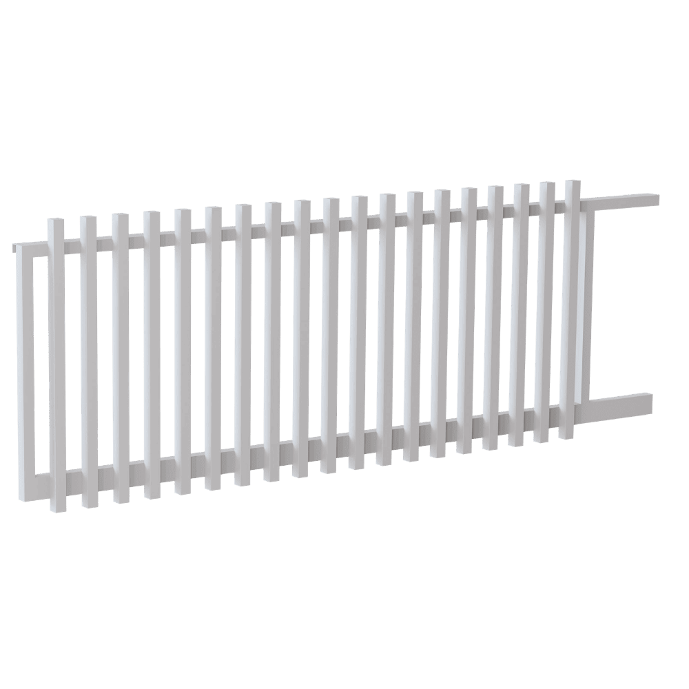 Radiator Sliding Gate - 50 x 50mm - 100mm Spacing