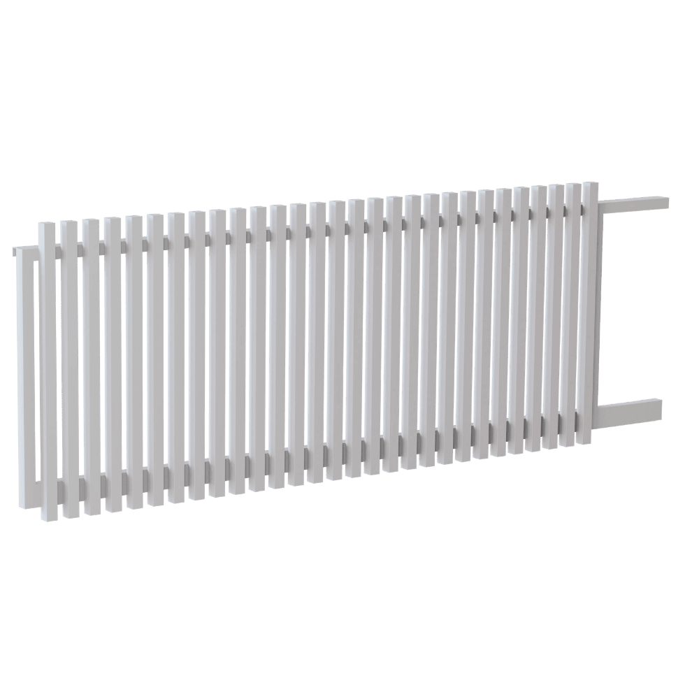 Radiator Sliding Gate - 50 x 50mm - 50mm Spacing
