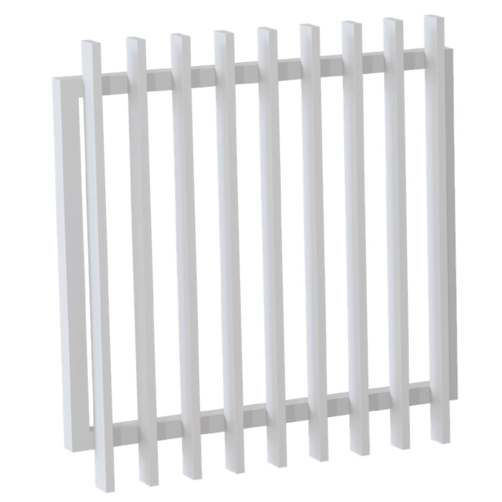 Radiator Swing Gate - 75 x 25mm - 100mm Spacing