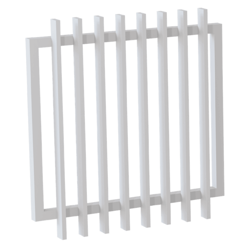 Radiator Swing Gate - 75 x 25mm - 125mm Spacing
