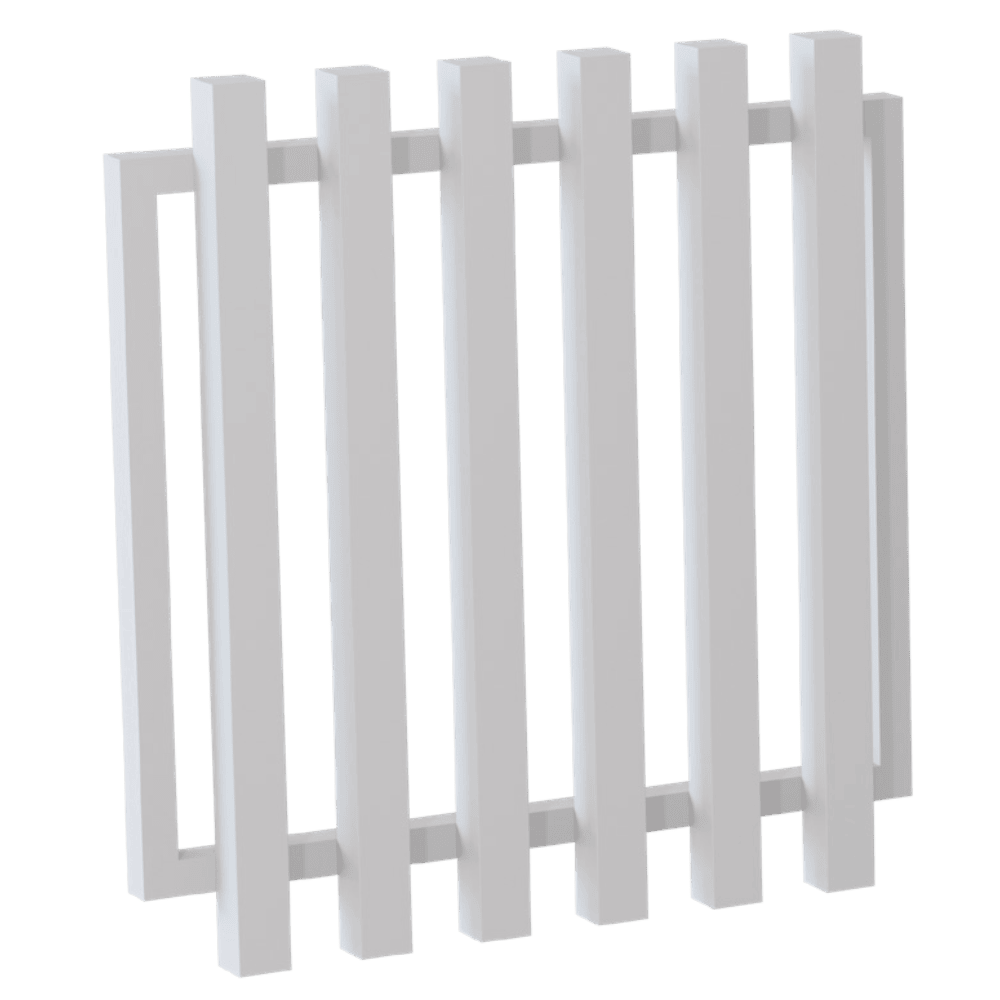 Radiator Swing Gate - 75 x 75mm - 100mm Spacing