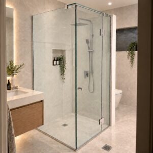 Purity Frameless Shower Screen