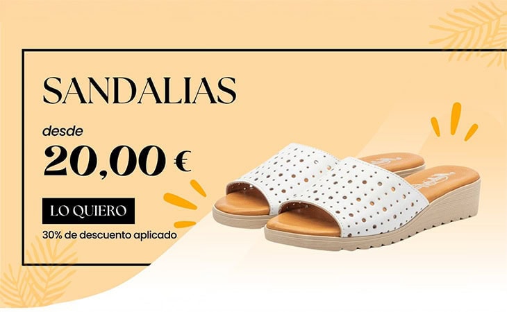 Sandalias de 20€ - 30€