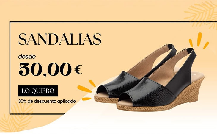 Sandalias de 50€ - 60€
