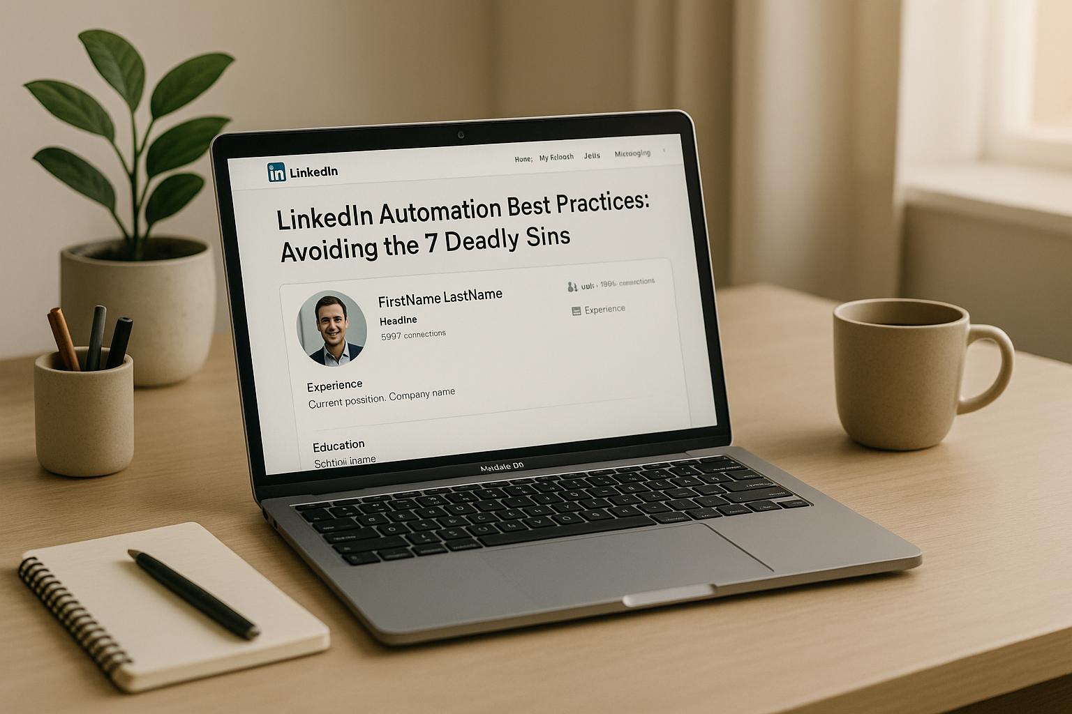 LinkedIn Automation Best Practices: Avoiding the 7 Deadly Sins