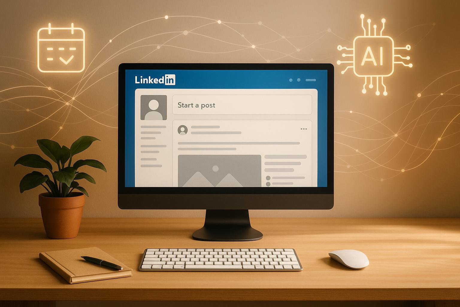 How to Automate LinkedIn Posts with n8n and AI