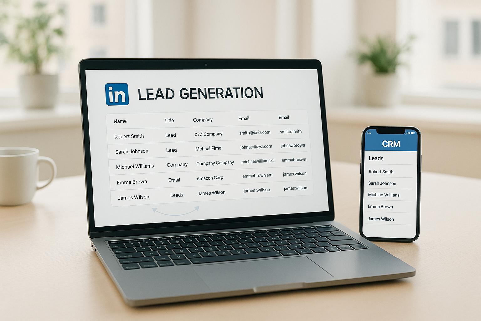 How to Automatically Store LinkedIn Leads in Your CRM