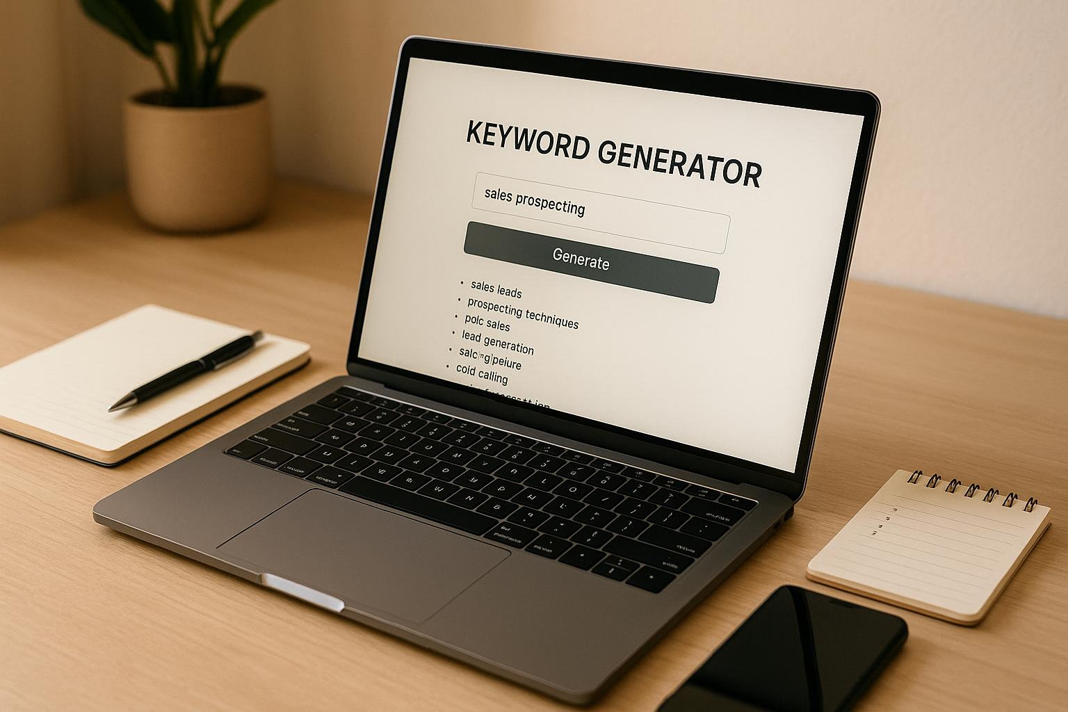 Sales Prospecting Keyword Generator