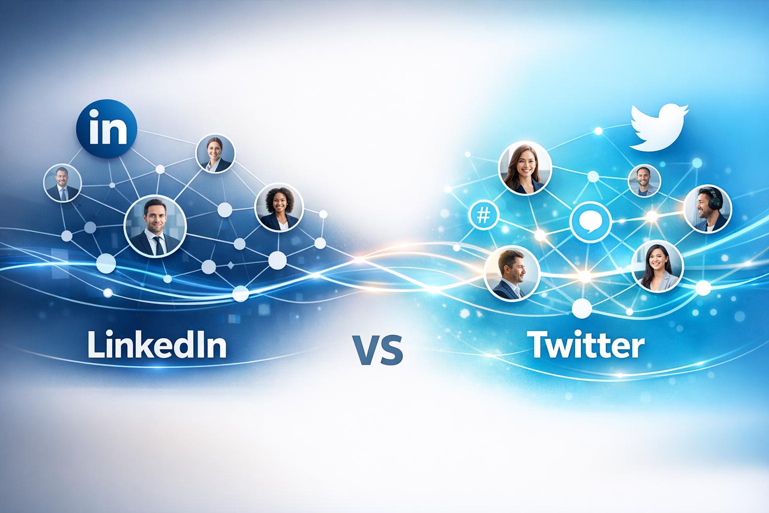 LinkedIn vs Twitter for Professional Networking 2025