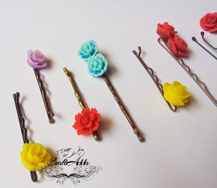 DIY hair clips 3