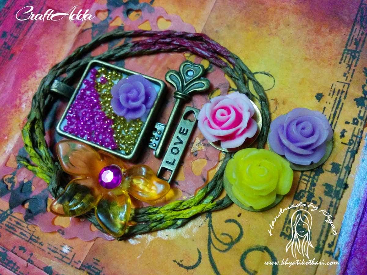 A mixed media card 3