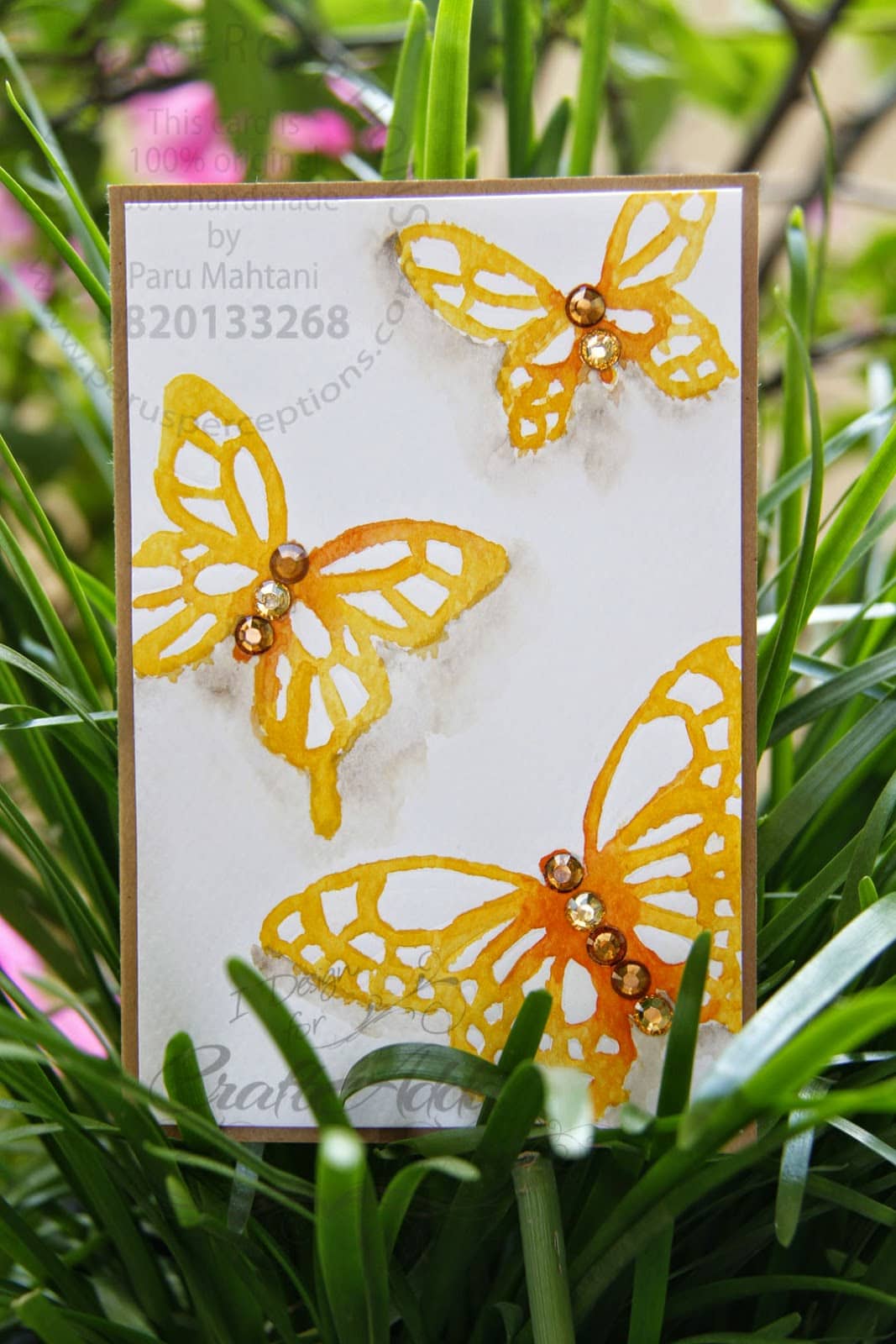 Embossing with dies 1