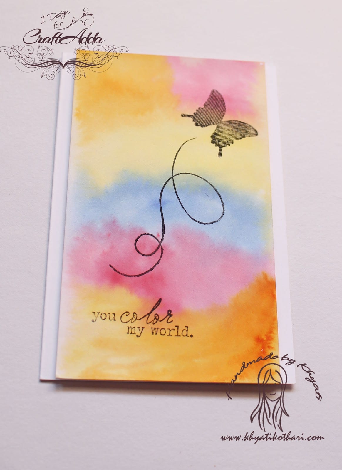 Some simple watercolor cards 3