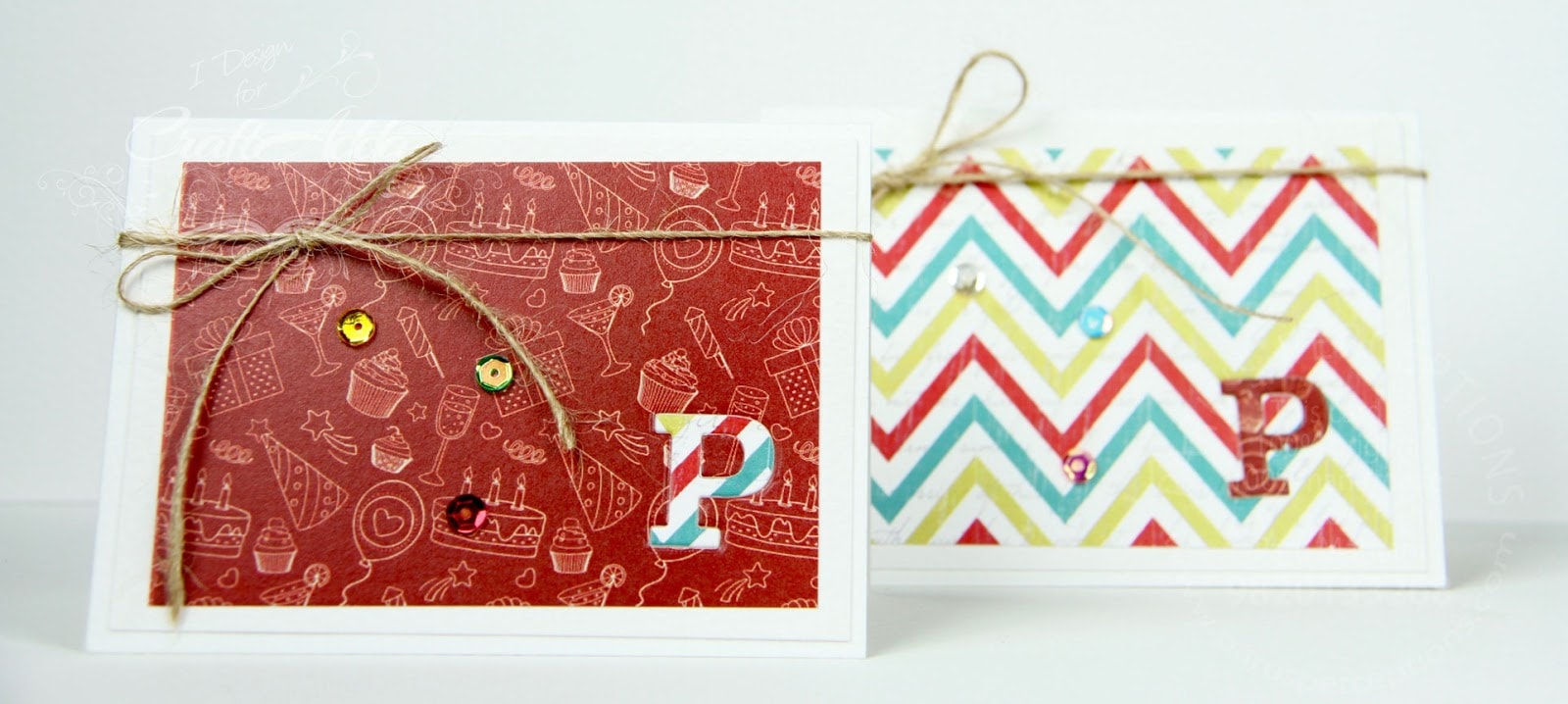 Monogrammed note cards 3
